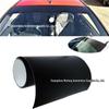 Schwarzer Auto-Windschutzscheiben-Sonnenschutz-Aufkleber (130x21CM) - Vinyl Sonnenschutz Visier Aufkleber D491