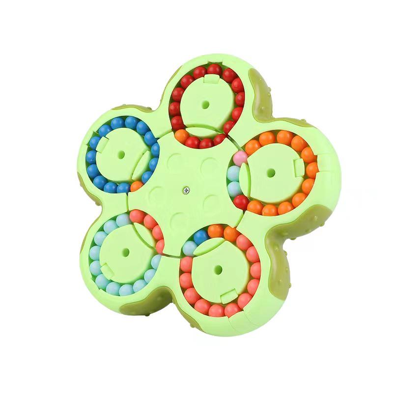 Magic Bean Gyroscope: Rotating Puzzle Toy for Kids