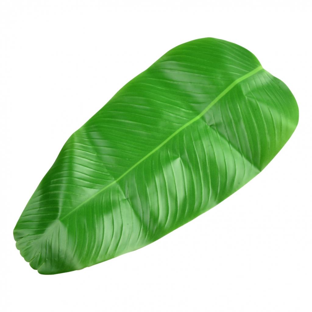 Simulation Banana Leaf Table Decoration Table Flag Banana Leaf