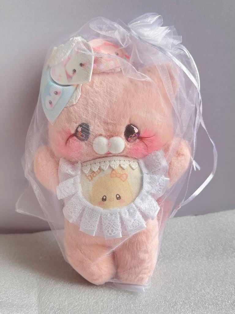 [USED] pream Sanrio cat artist teddy bear handmade stuffed toy
