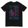Father Veterans Day My Favorite Veteran Is My Dad for Kids T-Shirt