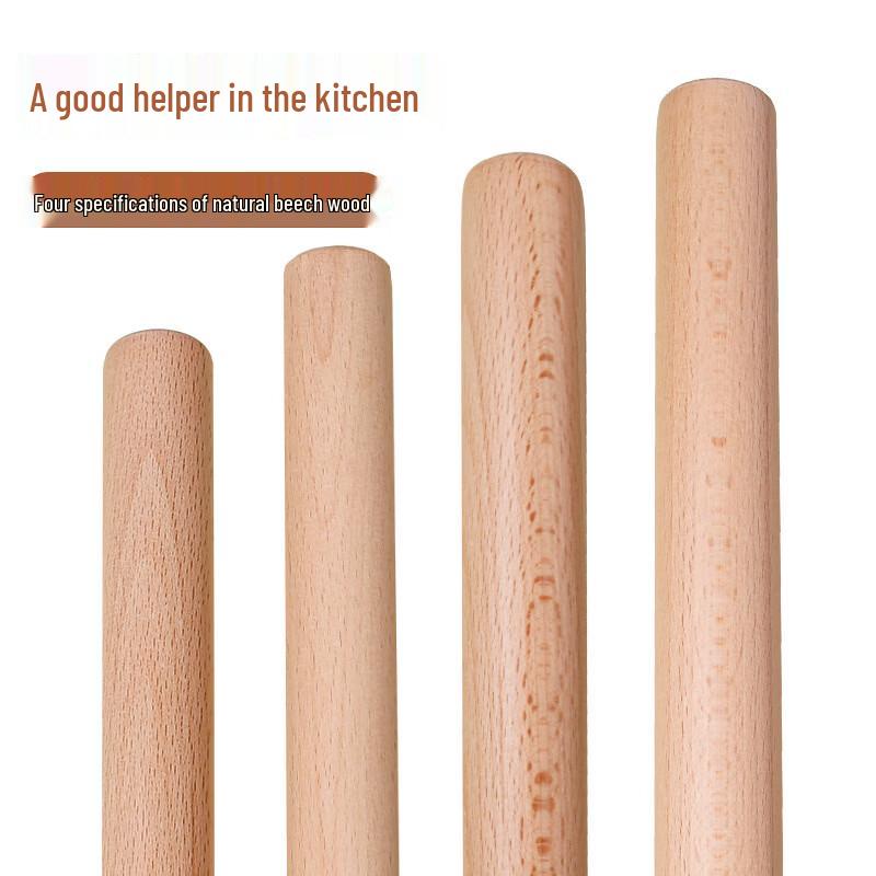 Beech Wood Rolling Pin with Scale