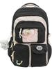 College Style Nylon Backpack With Fabric For School Use