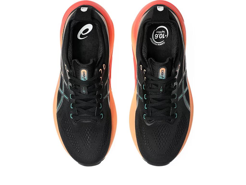 Running Shoes Asics Black Orange Version 31