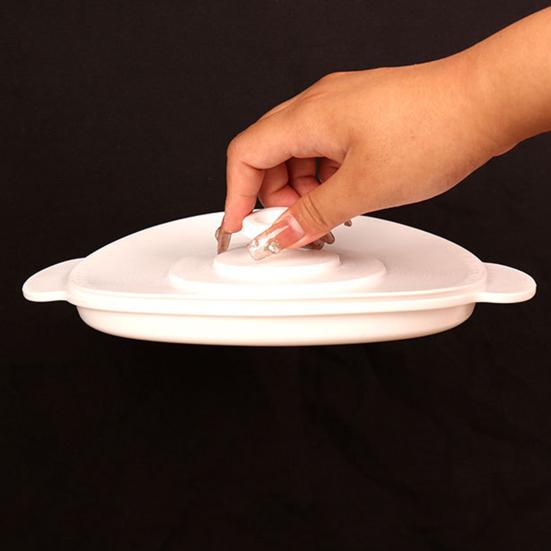 Bun Maker Machine Cake Plate Bun Mold with Transparent Lid Easy Bun Making Tool Ergonomic Design Baking Tray