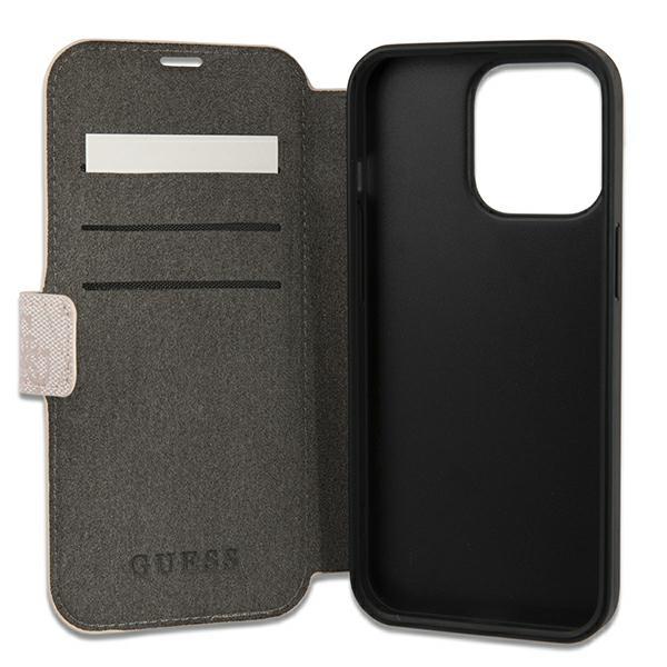 Guess Gubkp13X4Gmgpi Iphone 13 Pro Max6,7 Różowy/Pink Book 4G Big Metal Logo