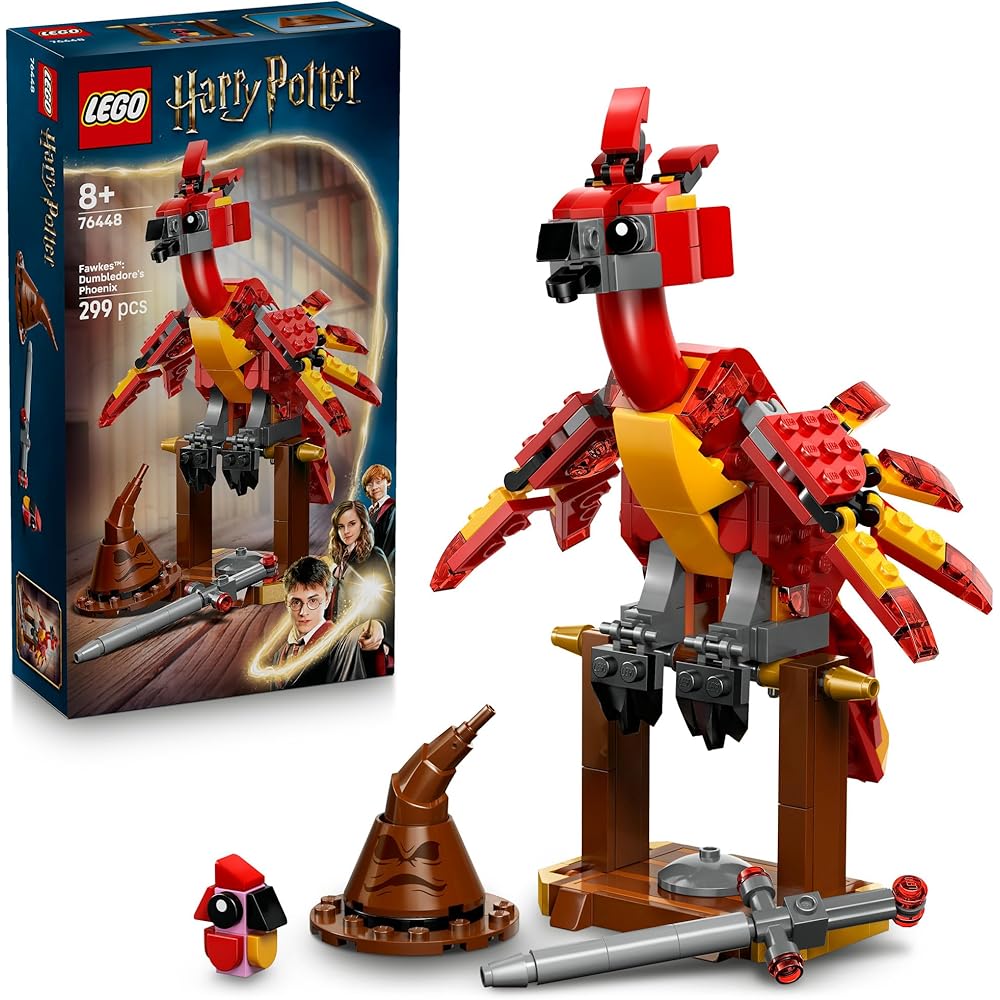 Конструктор LEGO Harry Potter Феникс Фоукс Дамблдора для детей 8-10 лет