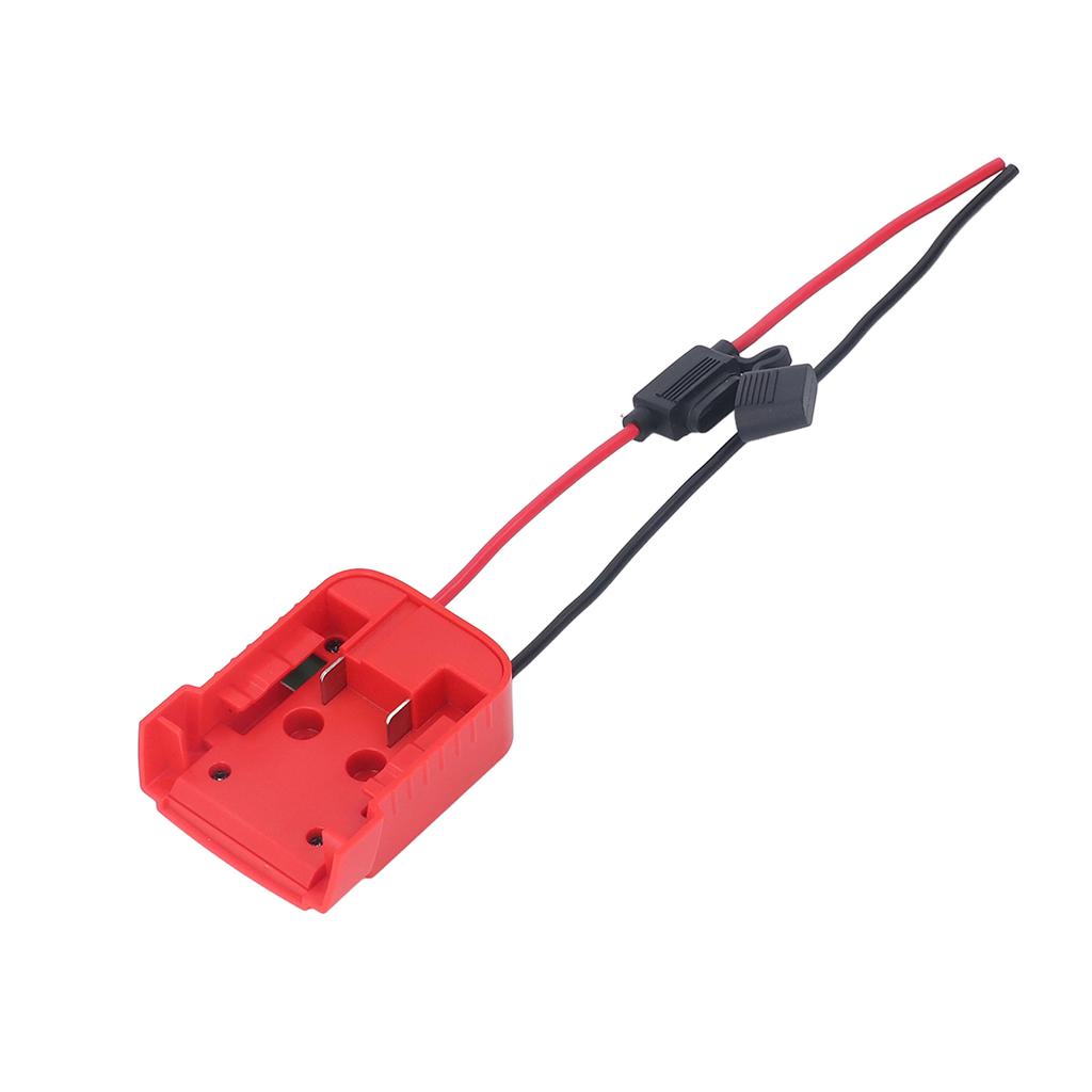 Elektrowerkzeug-Akkupadapter mit Sicherungen 12AWG Kabel Schaltermodul Akku-Konverter für M18 18V