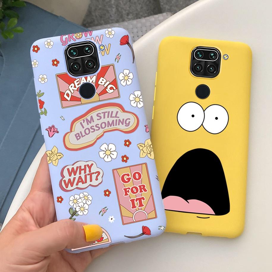 Dla Redmi Note 9 etui miękkie TPU wzór kreskówkowy etui silikonowe etui na telefon xiaomi Redmi Note 9 Note9 Note 9 Pro Max 9Pro Funda