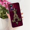 For Realme GT Neo 3 80W Case RMX3561 Luxury Crown Letters Cover Soft Slim Phone Case For Realme GT Neo3 150W GTNeo3 Fundas Coque