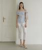 REORG Gir Capri Pants White