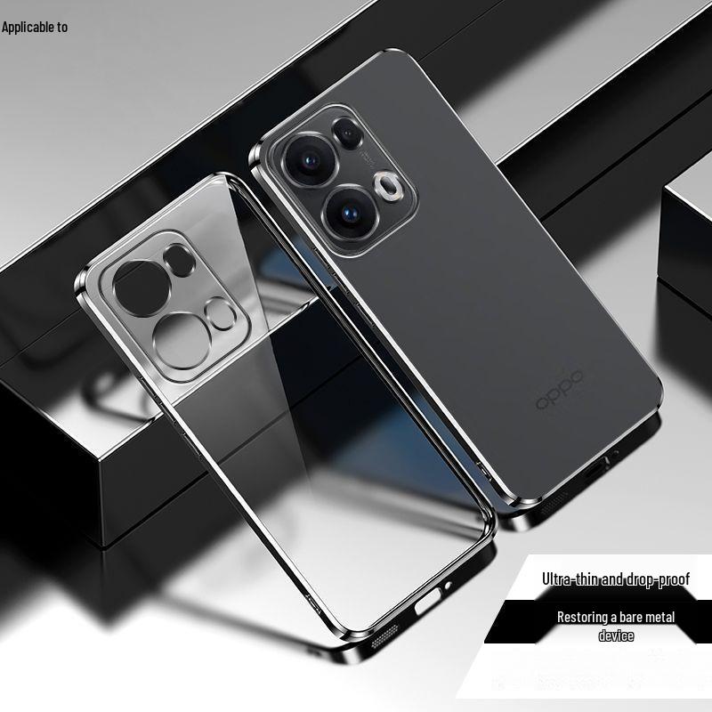 Ultracienkie Przezroczyste Silikonowe Miękkie Etui dla OPPO Reno 13 & 13 Pro - Pełne Pokrycie Ochrona przed Upadkiem