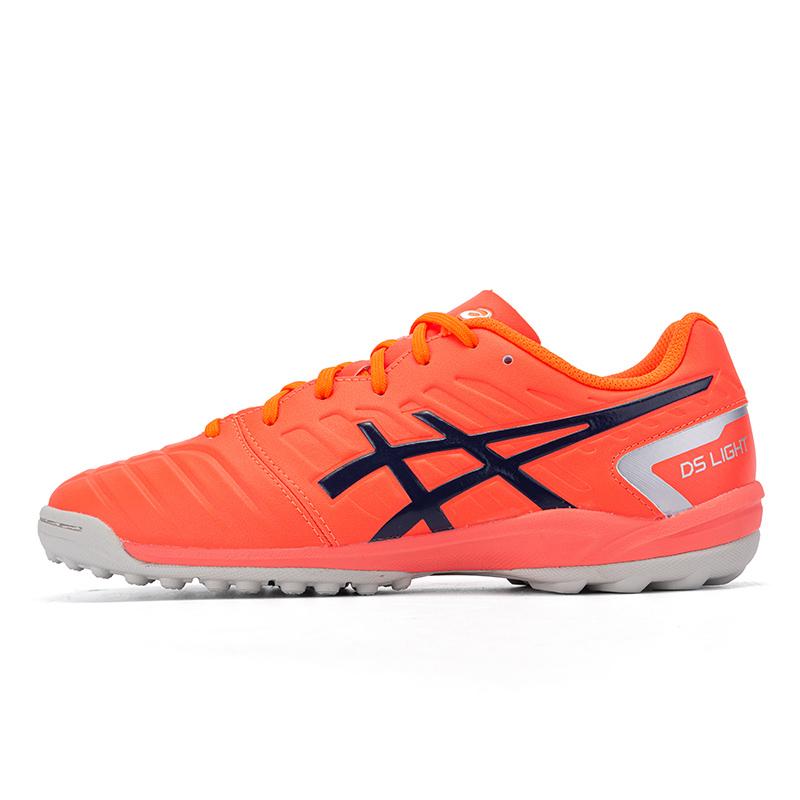 Asics Ds Light Club Круглый носок Шнуровка TF (Резиновые шипы) Футбольные бутсы Унисекс Футбольные бутсы Оранжевые 1103A076-700 41.5