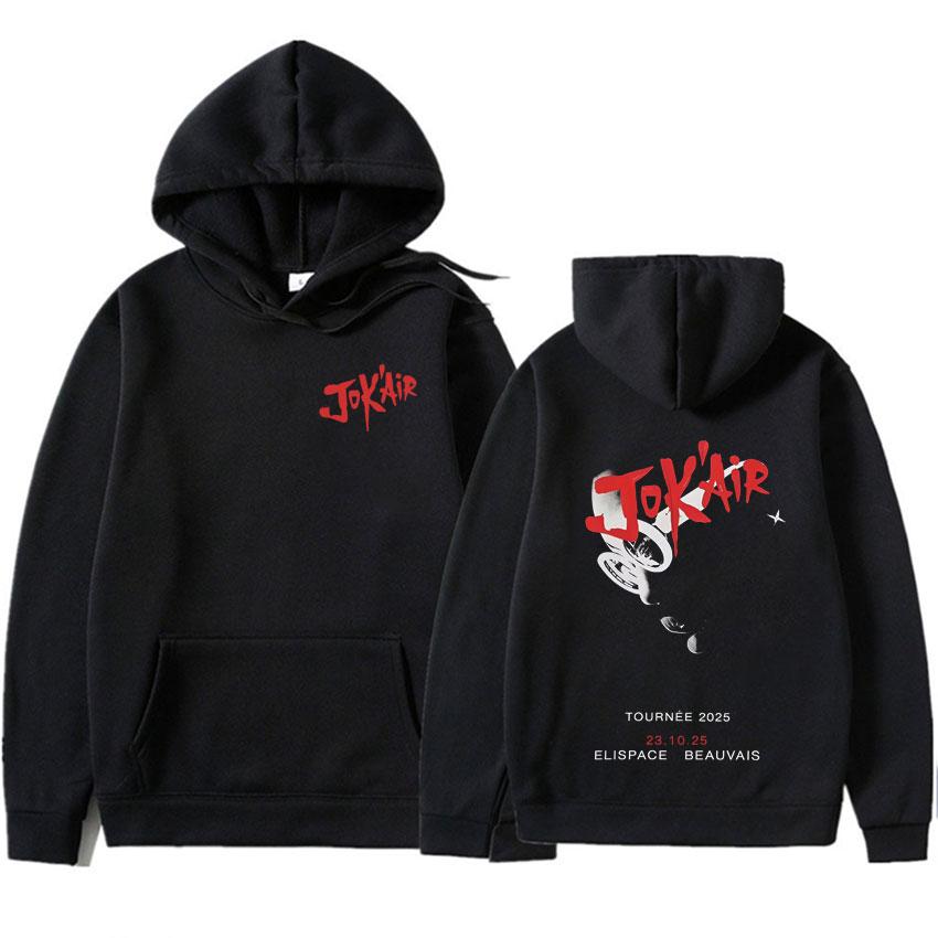 Women Graphics Print Hoodie World Tour Jokair Rapper Y2k Pullovers Music Album Spring Autumn Sweatshirts