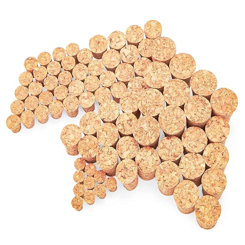 5-50 Pezzi Tappi di Sughero Tappi di Sughero per Vino Tappi di Sughero Conici per Bottiglia Strumenti da Bar Accessori da Cucina