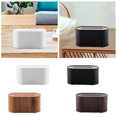 Flame Diffuser Mist Humidifier Simulated Flame Colorful Flame Aroma Humidifier for Desktop Bedside Table SPA Office Living Room