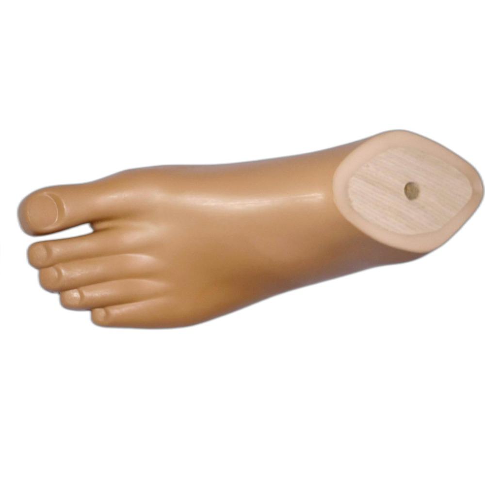 

Prosthetic foot SACH foot with a sandal toe Polyurethane synthetic wood size21-28 26-left бежевий