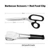 ELephas PLus - Barbecue scissors Kitchen Poultry Shears Butcher Meat Cleaver Scissors Sharp Vegetable Fish Cutter scissors5