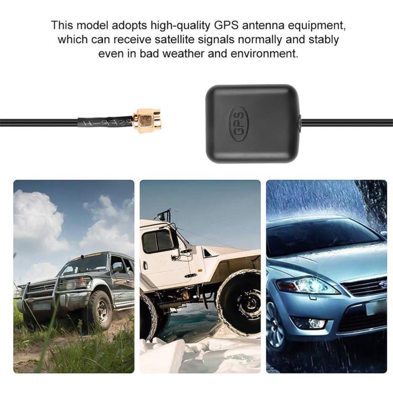 Gps Antenna Car Signal Amplification Receiver Sma Connector 3m Cable 1575.42mhz Auto Gps Navigation