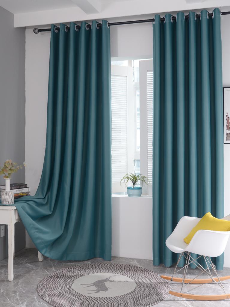 1 Stück 90 % Verdunkelungsvorhänge mit Ösen für Schlafzimmer und Wohnzimmer mit hoher Lichtblockierungswirkung und hohem Schattierungsvorhang