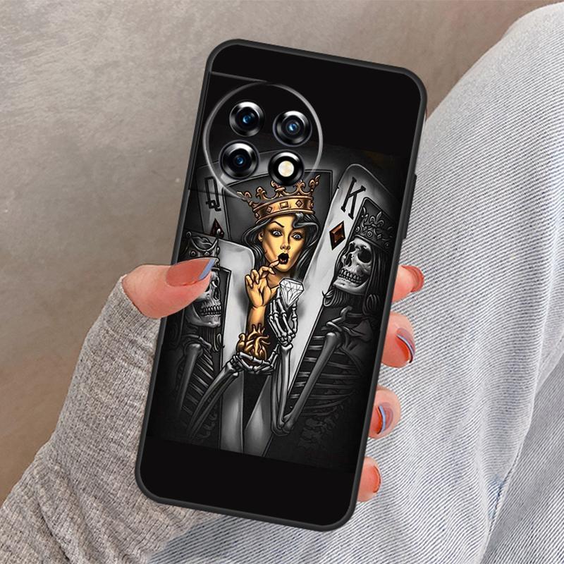 King Queen Art Cover For OnePlus Nord 4 CE 2 3 Lite N30 N20 N10 OnePlus 13 12 11 10 Pro 8T 10T 12R 13R Case