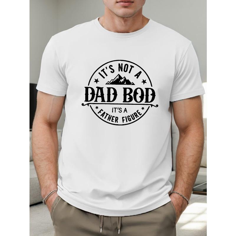 

Мужская повседневная футболка с коротким рукавом, европейский размер, с геометрическим принтом - Дышащий полиэстер, Круглый вырез, Можно стирать в машине - Идеально для лета S белый