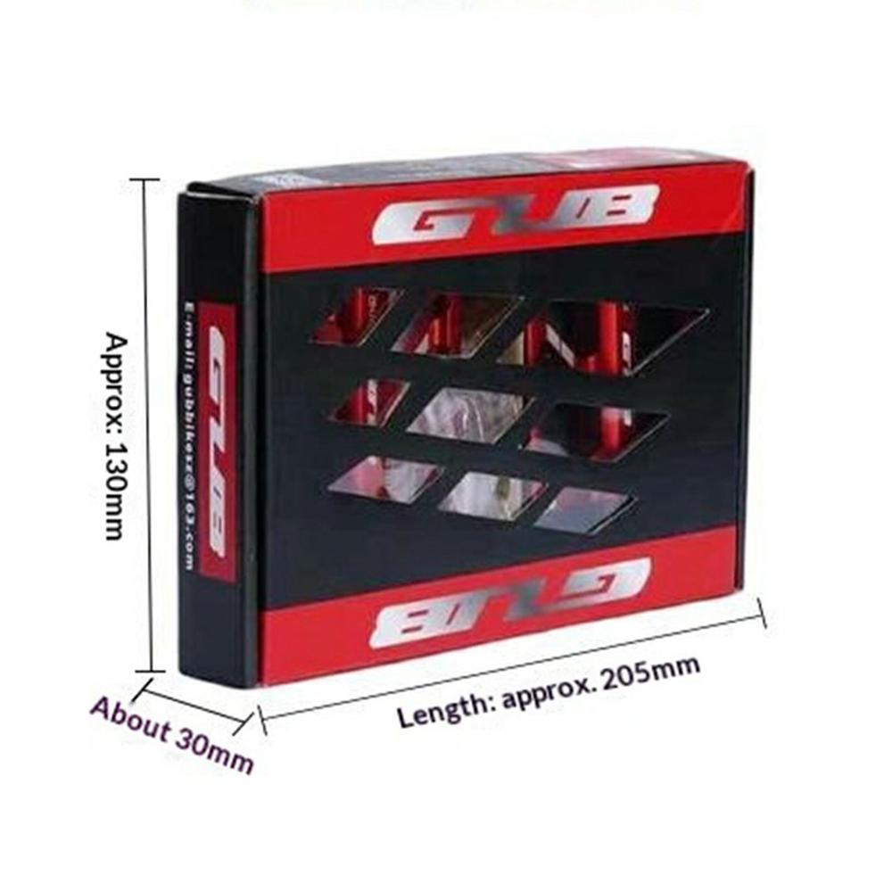 GUB GC071 GZ 1 Pair Aluminum Alloy Pedals Anti Slip Triple Bearing Pedals with Hex Wrench for Mountain/Road Bike
