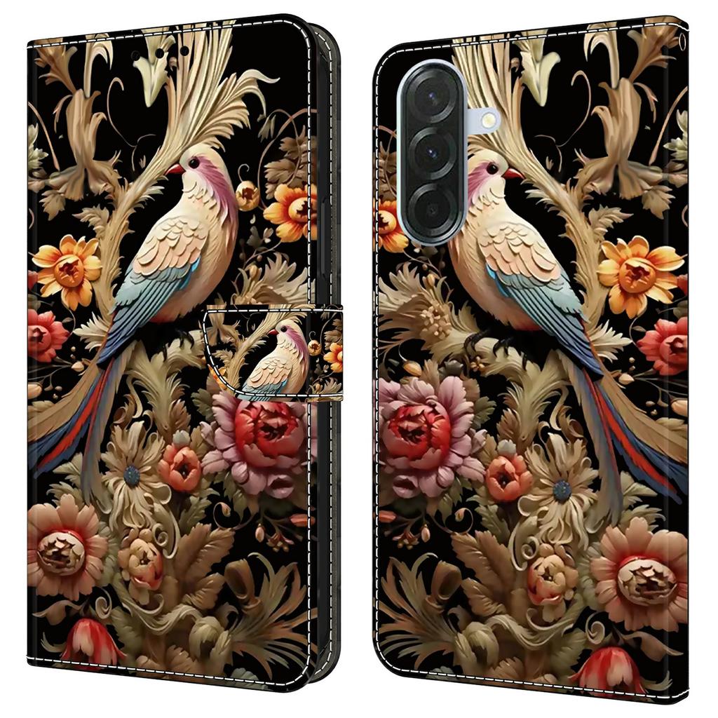 For Samsung Galaxy A37 5G Case PU Leather Wallet Phone Cover with Stand