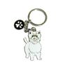 Cute Dog Keyring Gifts Fashionable Animal Charms Small Accessories Car Keyrings and Bag Charms