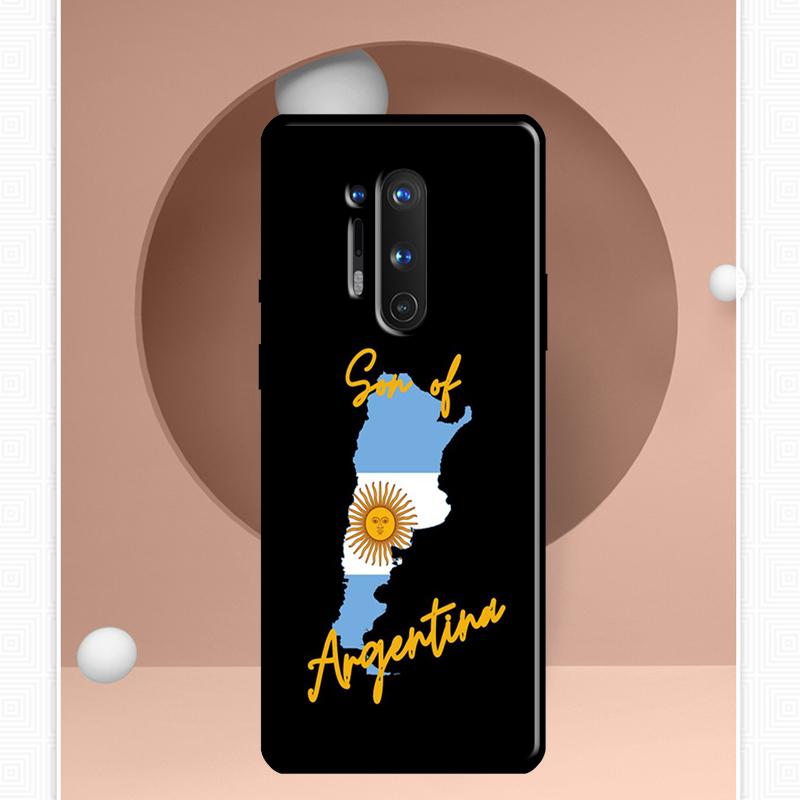 Argentine Flag Case For OnePlus Nord 2 2T CE 2 Lite N100 N200 Cover For OnePlus 11 10 9 Pro Ace 8T 9R 10T