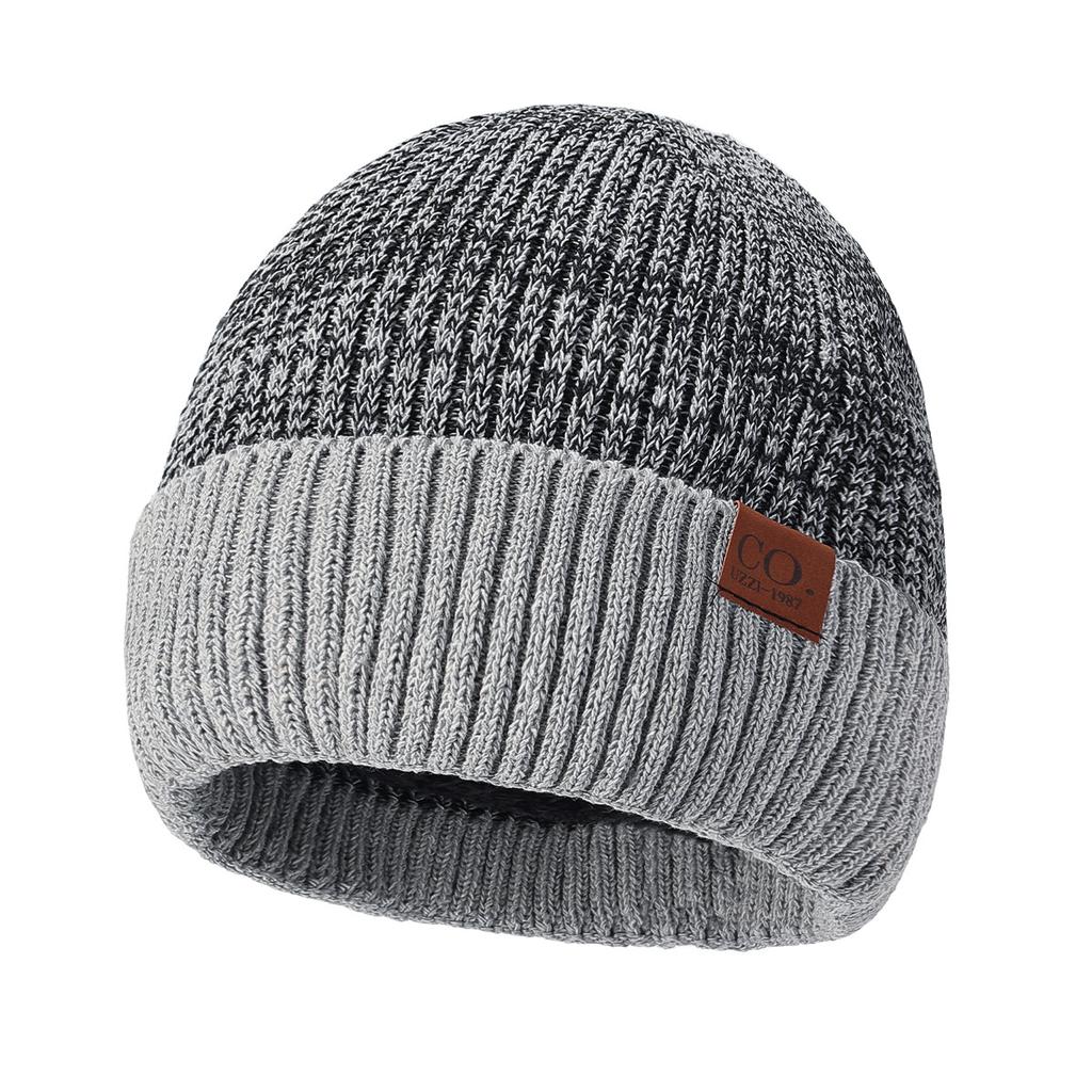 Winter Wollmütze Herren Outdoor Kälteschutz Ohr Farbe passend Strickmütze