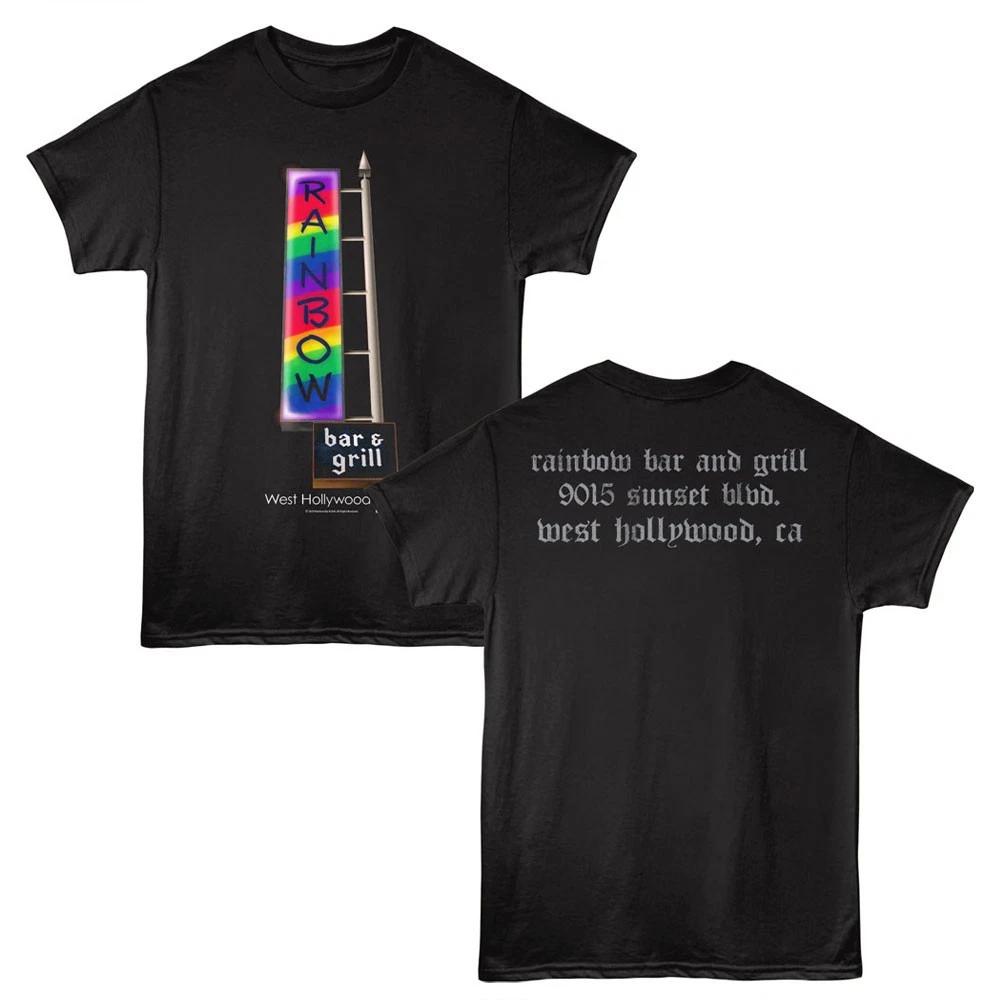 Rainbow Bar And Grill 9015 Sunset Blvd West Hollywood California Men s T shirt 2XL