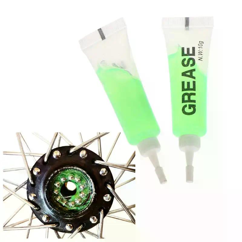 1/3/5Pcs Green Effect Bearing Grease Hub Lubricants 10g Bicycle Lubricating Oil Lipid Elements High Temperature Grease
