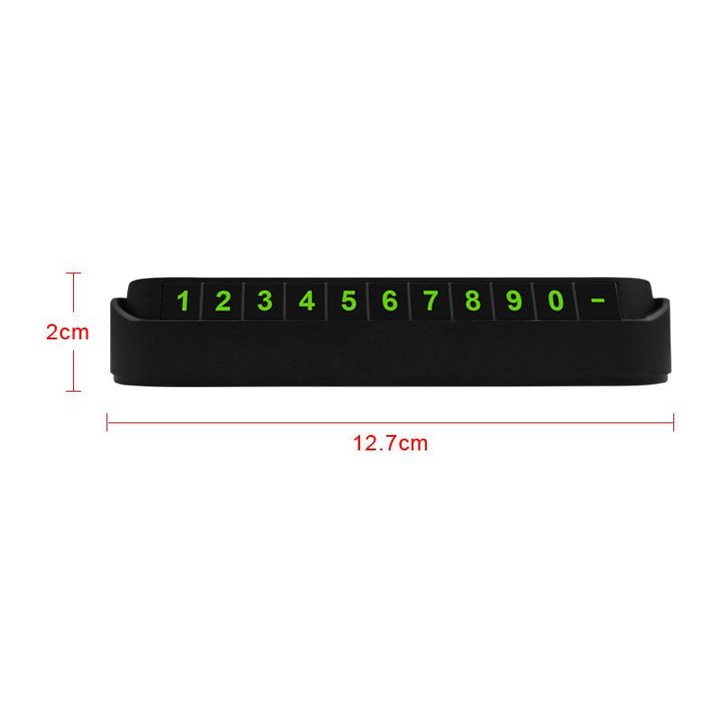 1 stk Bil Midlertidig Parkeringskort Telefonnummerkort Skilt Klistremerke For Porsche Boxster Cayenne Panamera Macan Cayman 911 918 996 917 991