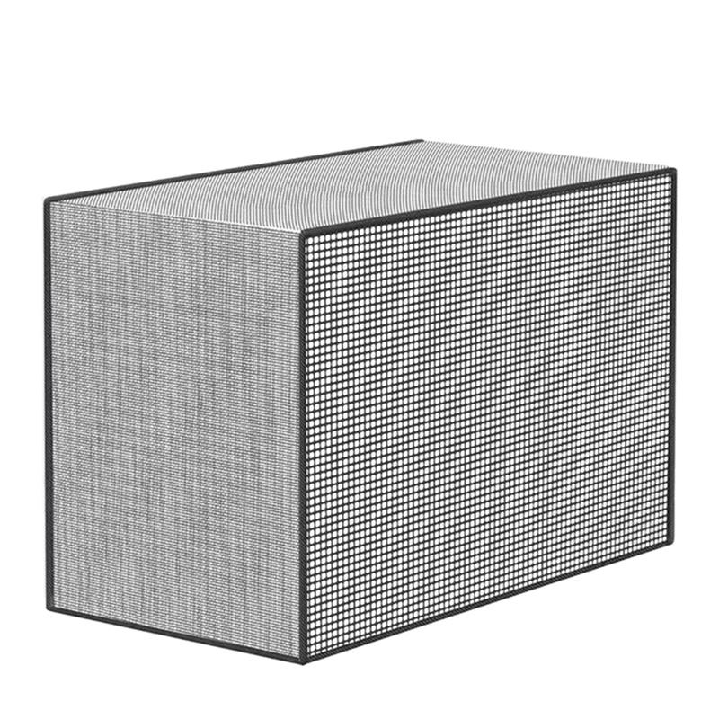 CYCLI-Mesh Cover For Midea U Shaped AC 8000 BTU 10000 BTU Air Conditioner Covers For Outdoor Window Unit-Waterproof Black чёрный