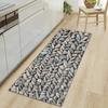 Kitchen Practical Pile Stone Pattern Floor Mat Doormat
