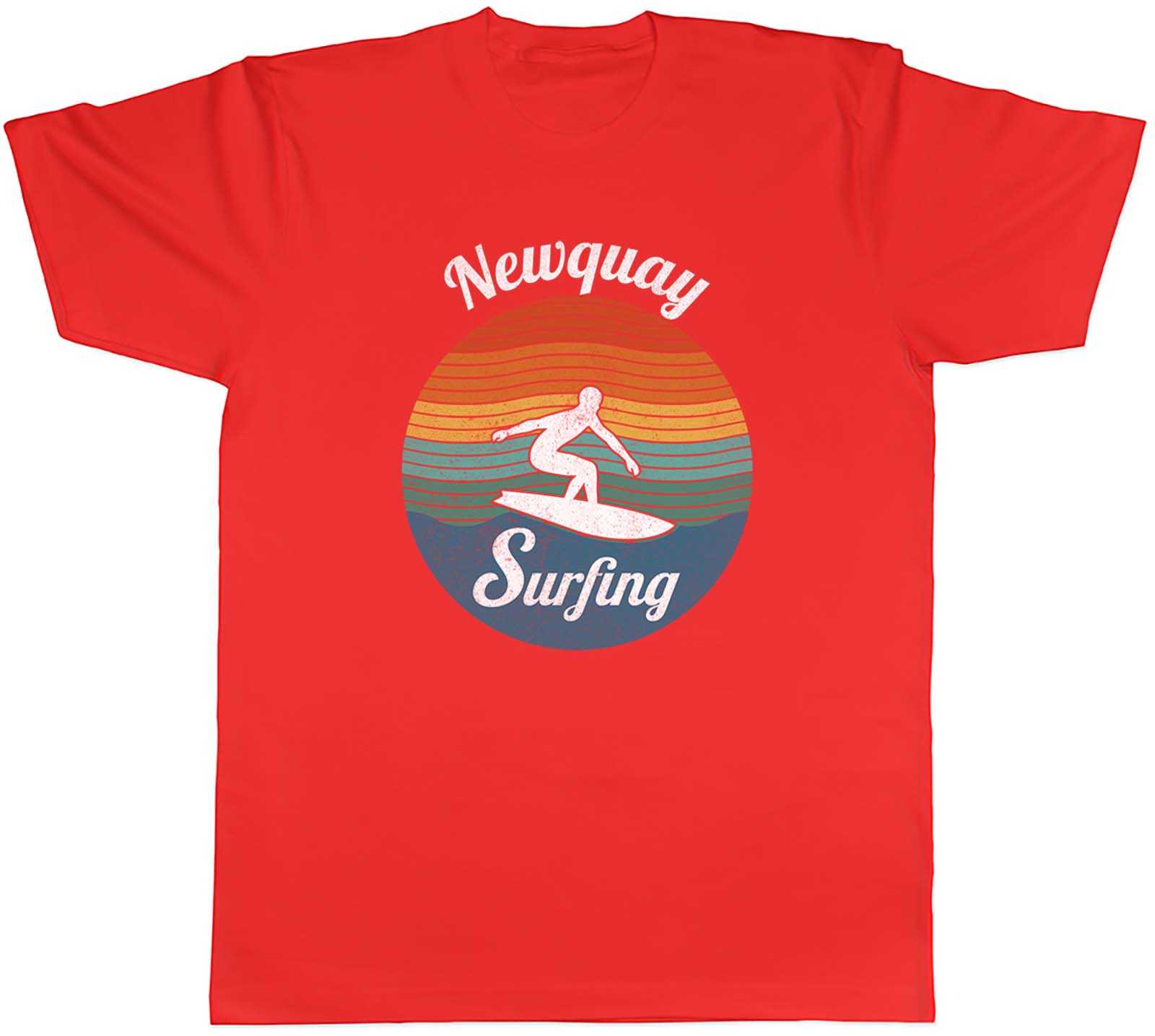 Personalised Surfing Ocean Beach Unisexs Unisex TShirt Tee Gift S