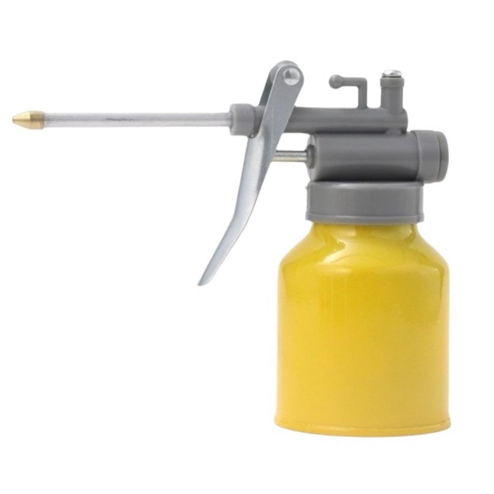 Red Oil Can Spout Design Grease Oiler Tool Thumb Pump Oiler Car Repair