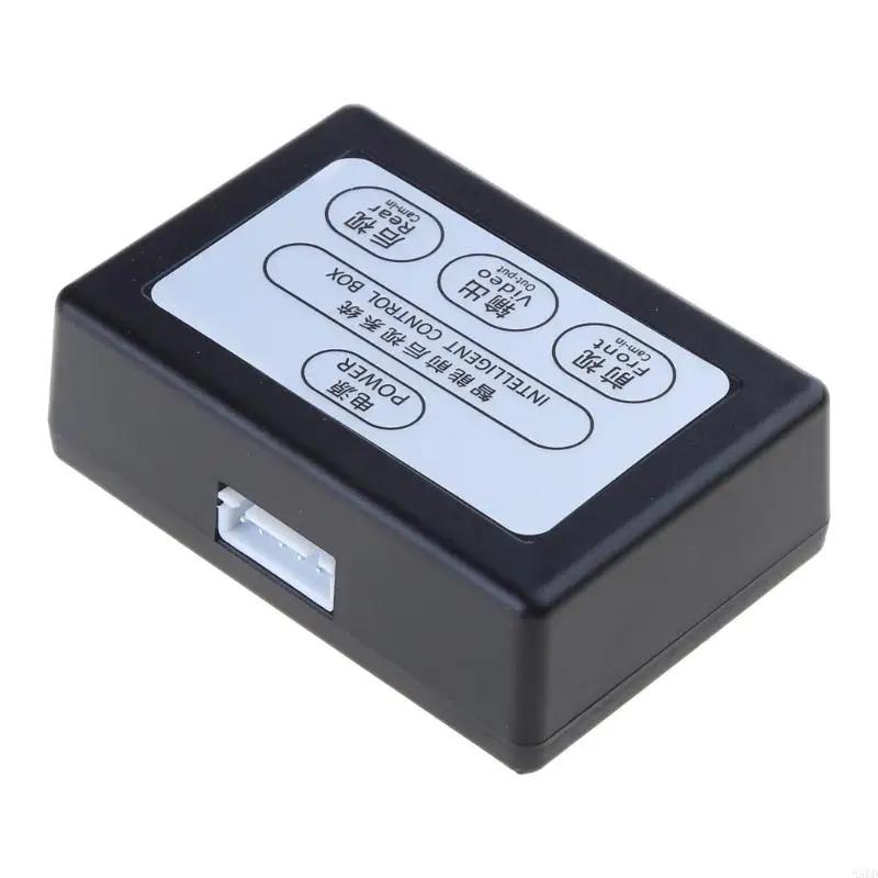 Car Parking Camera Video Channel Converter Auto Front/Rear View Camera Video Control Box Suiatble for CVBS &AHD X7AE