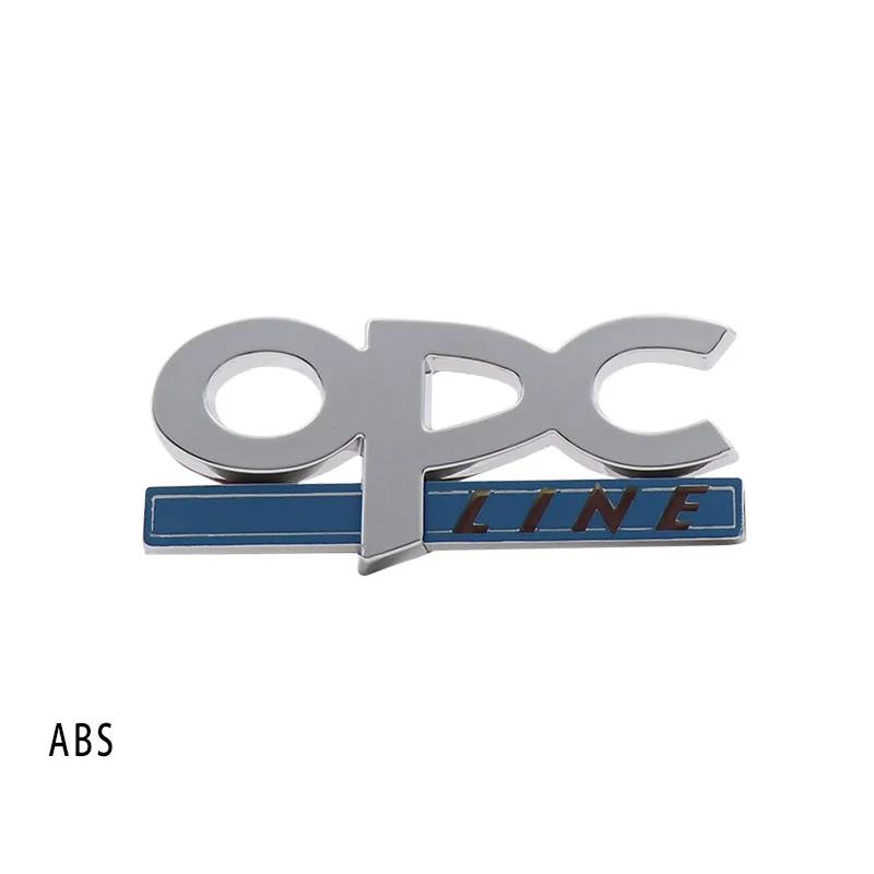 

Car Styling OPC LINE for Astra G H J K F Corsa D Zafira B Insignia Mokka Regal car Hood Fender Rear Decal Emblem Badge Sticker