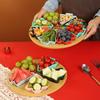 Multi-grid Snack Platter Plastic Breakfast Fruit Plate Household Nut Candy Box 8 Grid 5 Grid Creative Christmas Decoration