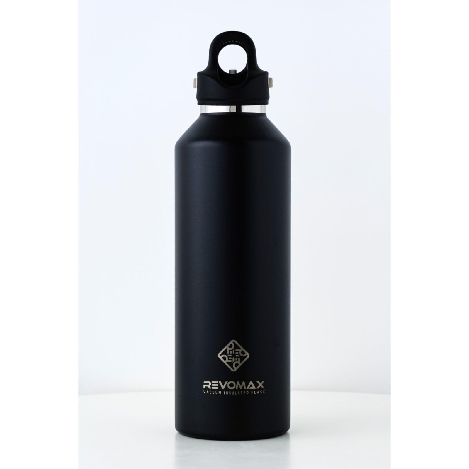 

[REVOMAX Official] 32oz 950ml Carbonated Stainless Steel Bottle, Approx. 1 Liter, Keeps Drinks Hot for 18 Hours, Cold for 36 Hours, Vacuum Insulated,