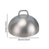 Barbecue Accessories Stainless Steel Portable with Handle Utility Versatile Grilling Domes Lid for Steak Cheeseburger Sandwiches