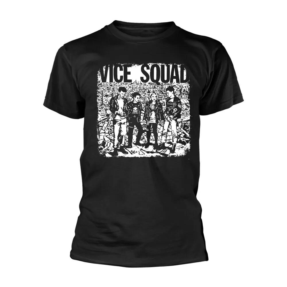 

Vice Squad Last Rockers Black T shirt - NEW 4XL