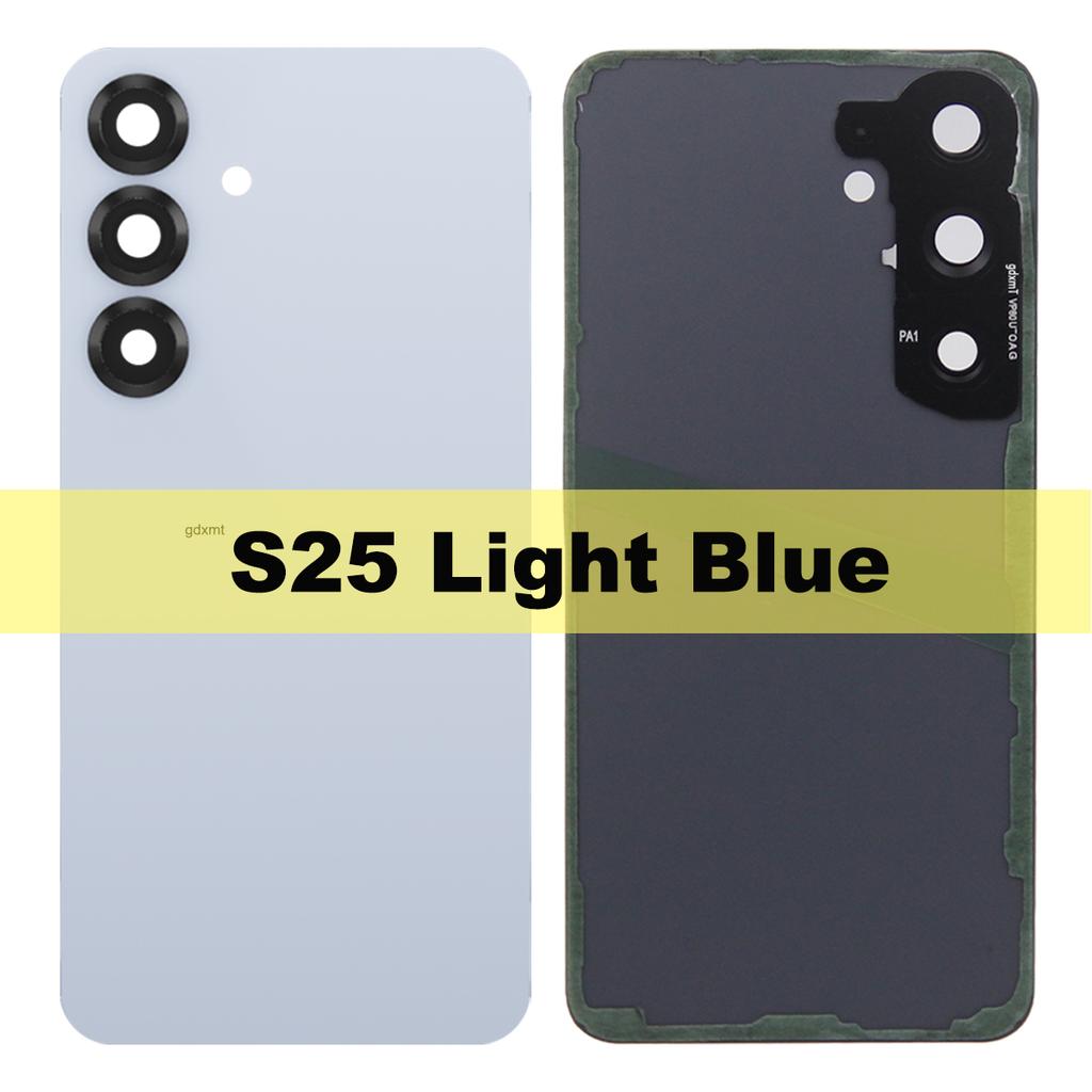 For Samsung Galaxy S25 S25 plus S931B S931B/DS S936 S936U Back Cover Repair Parts Door With Lens Back Glass Battery Cover