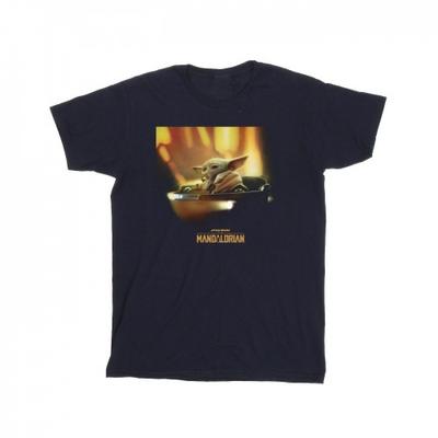 Mens The Mandalorian Grogu Painted T-Shirt