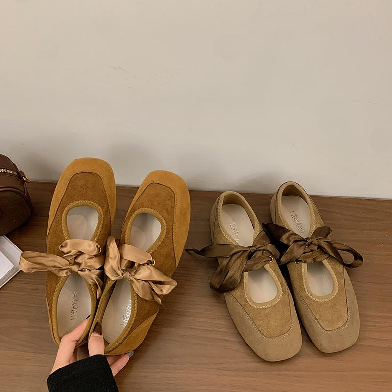 Women Flats Shoes New Loafers Casual Sport Sandals 2025 Trend Summer Sneakers Square Toe Walking Lace Up Woman Zapatos