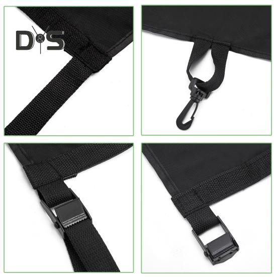 Kayak Seat Cover 420D Oxford Cloth Waterproof Seat Cover Adjustable Canoe Hole And Opening Protector for Indoor Outdoor Storage