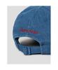 Binpolaegseseoli Cotton Twill Logo Washed Ball Cap - Blue
