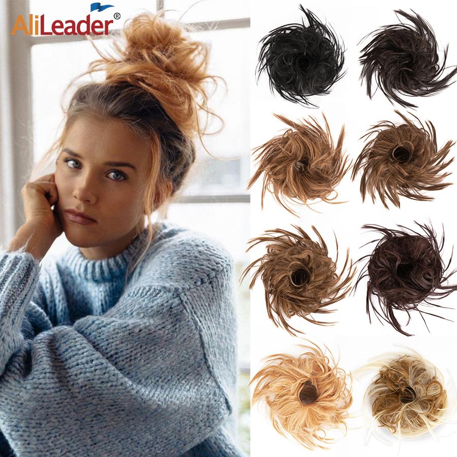 Scrunchie Per Capelli Con Stampa Leopardata A Doppio Strato - Foto 9